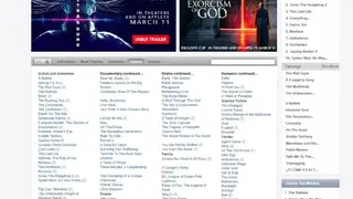 iTunes Movie Trailers screenshot