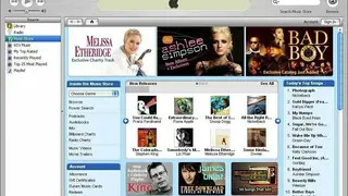 iTunes Music Store screenshot