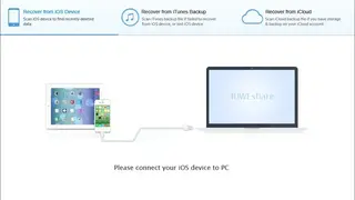 IUWEshare iPhone Data Recovery screenshot