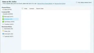 IUWEshare iPhone Data Recovery screenshot