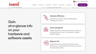 Ivanti IT Asset Management Suite screenshot