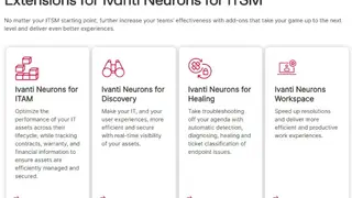 Ivanti Neurons for ITSM screenshot