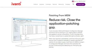Ivanti Patch for SCCM screenshot
