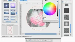 iWinSoft CD/DVD Label Maker for Mac screenshot