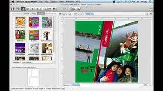 iWinSoft CD/DVD Label Maker for Mac screenshot