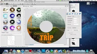 iWinSoft CD/DVD Label Maker for Mac screenshot