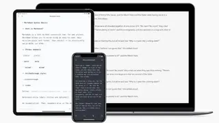 iWriter screenshot