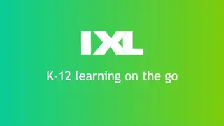 IXL screenshot