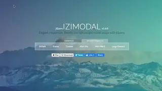 IziModal screenshot