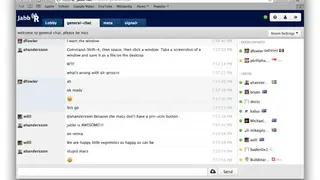 JabbR screenshot