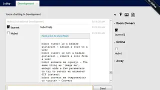 JabbR screenshot