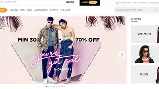 Jabong screenshot