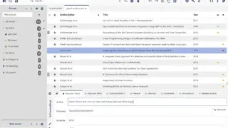 JabRef screenshot