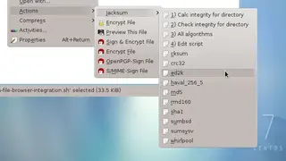 Jacksum screenshot