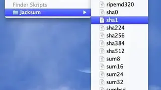 Jacksum screenshot