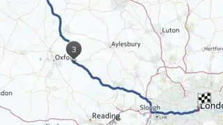Jaguar Route Planner screenshot