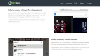 Jamcast screenshot