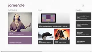 Jamendo screenshot