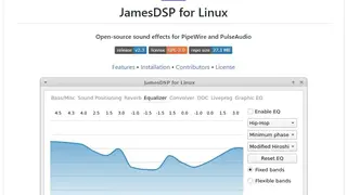JamesDSP for Linux screenshot