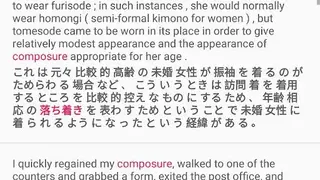 Japanese English Offline Dictionary & Translator screenshot