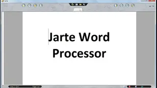 Jarte screenshot