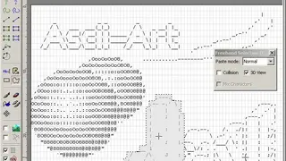 Java Ascii Versatile Editor screenshot