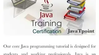 Javatpoint screenshot