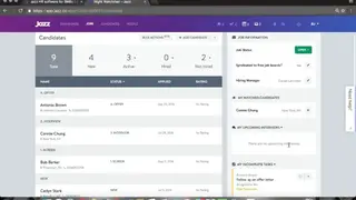JazzHR screenshot