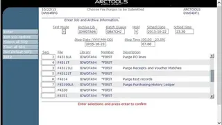 JD Edwards World screenshot