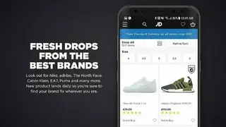 JD Sports screenshot