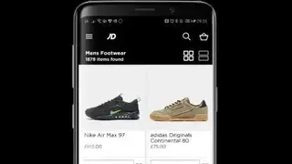 JD Sports screenshot