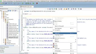 JDeveloper screenshot