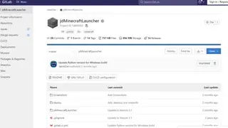 jdMinecraftLauncher screenshot