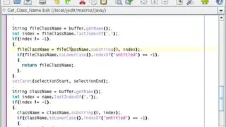 jEdit screenshot