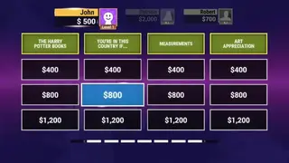 Jeopardy screenshot