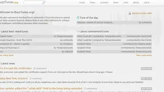 Jeskola Buzz screenshot