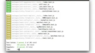 Jest screenshot