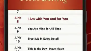 Jesus Calling screenshot