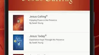 Jesus Calling screenshot