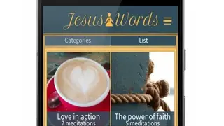 Jesus Words Meditation screenshot