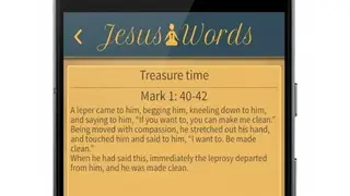Jesus Words Meditation screenshot
