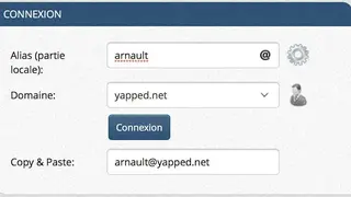 Jetable screenshot