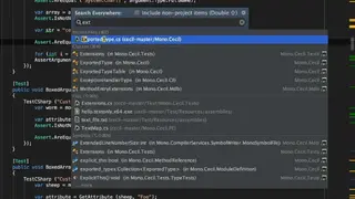 JetBrains Rider screenshot