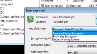 Jetico BestCrypt screenshot