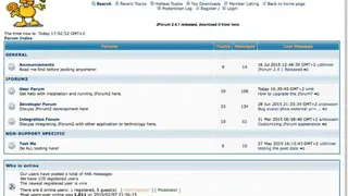 Jforum screenshot