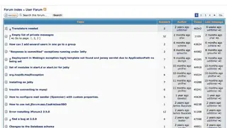 Jforum screenshot