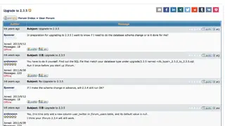 Jforum screenshot