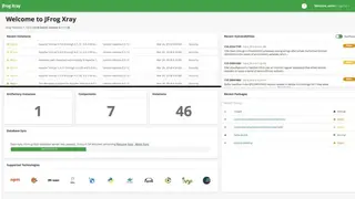 JFrog Xray screenshot