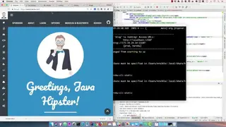 JHipster screenshot
