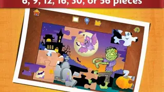 Jigsaw Puzzles Halloween Game for Kids screenshot